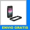 BUMPER DE SILICONA PARA IPHONE 4 4G NEGRO
